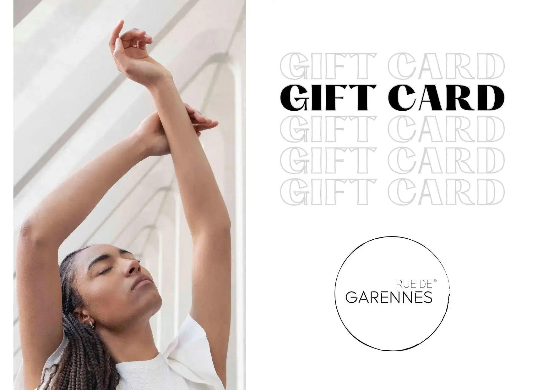 Carte cadeau Rue de Garennes