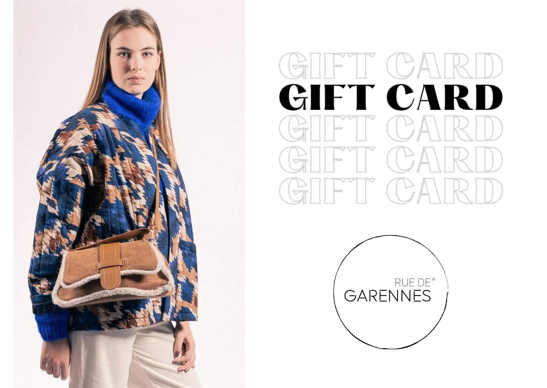 Carte cadeau Rue de Garennes