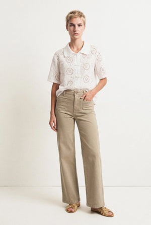 BLOUSE BRODÉ ANGLAISE ÉLISE