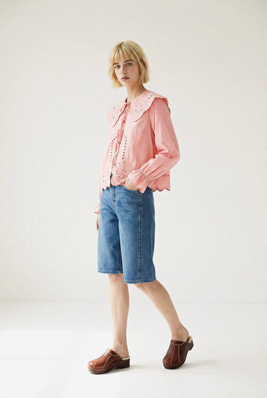 BLOUSE BRODÉE LÉONIE Not specified