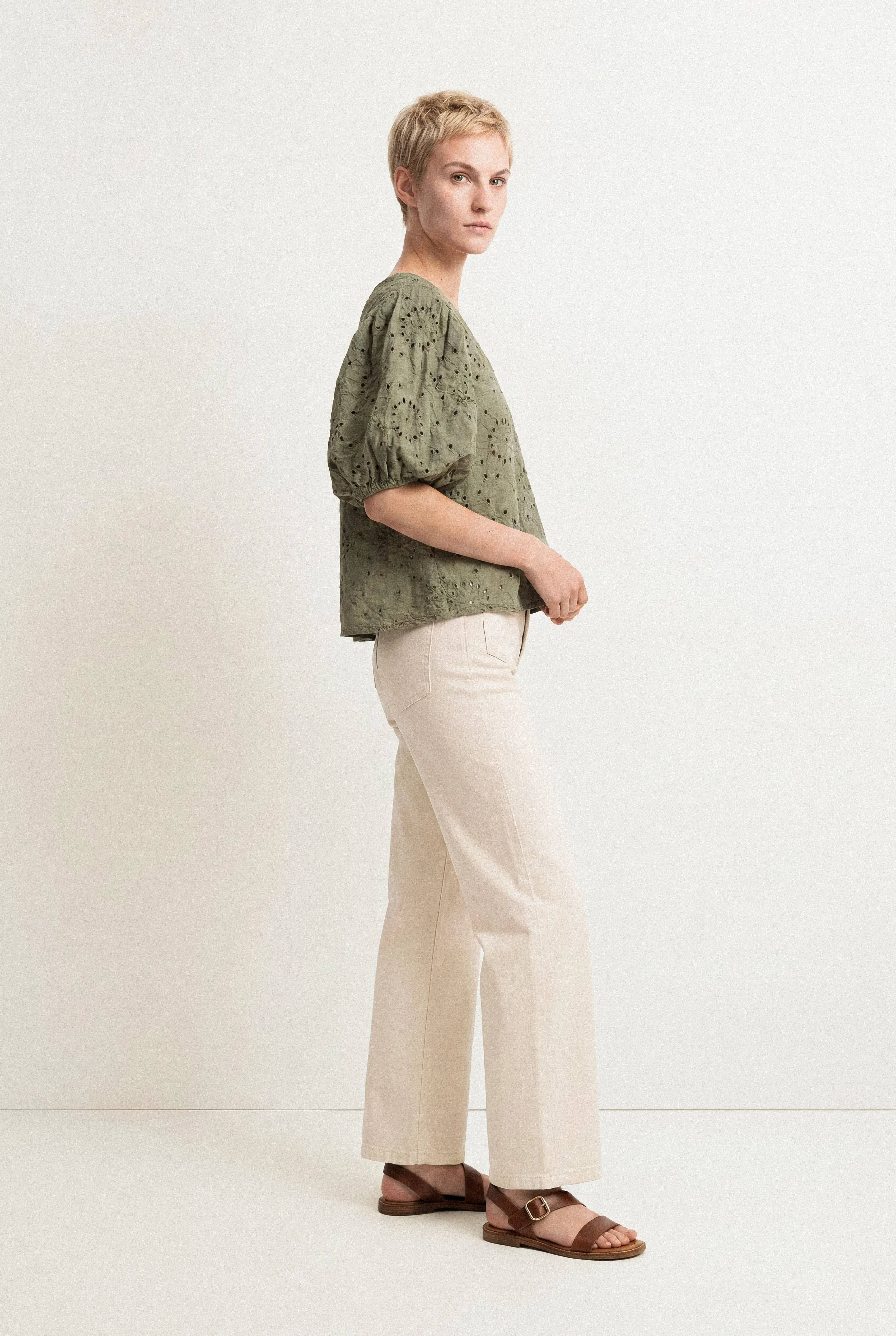 BLOUSE BRODERIE ANGLAISE SUZANNE