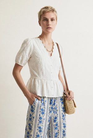 BLOUSE EN COTON VICTOIRE