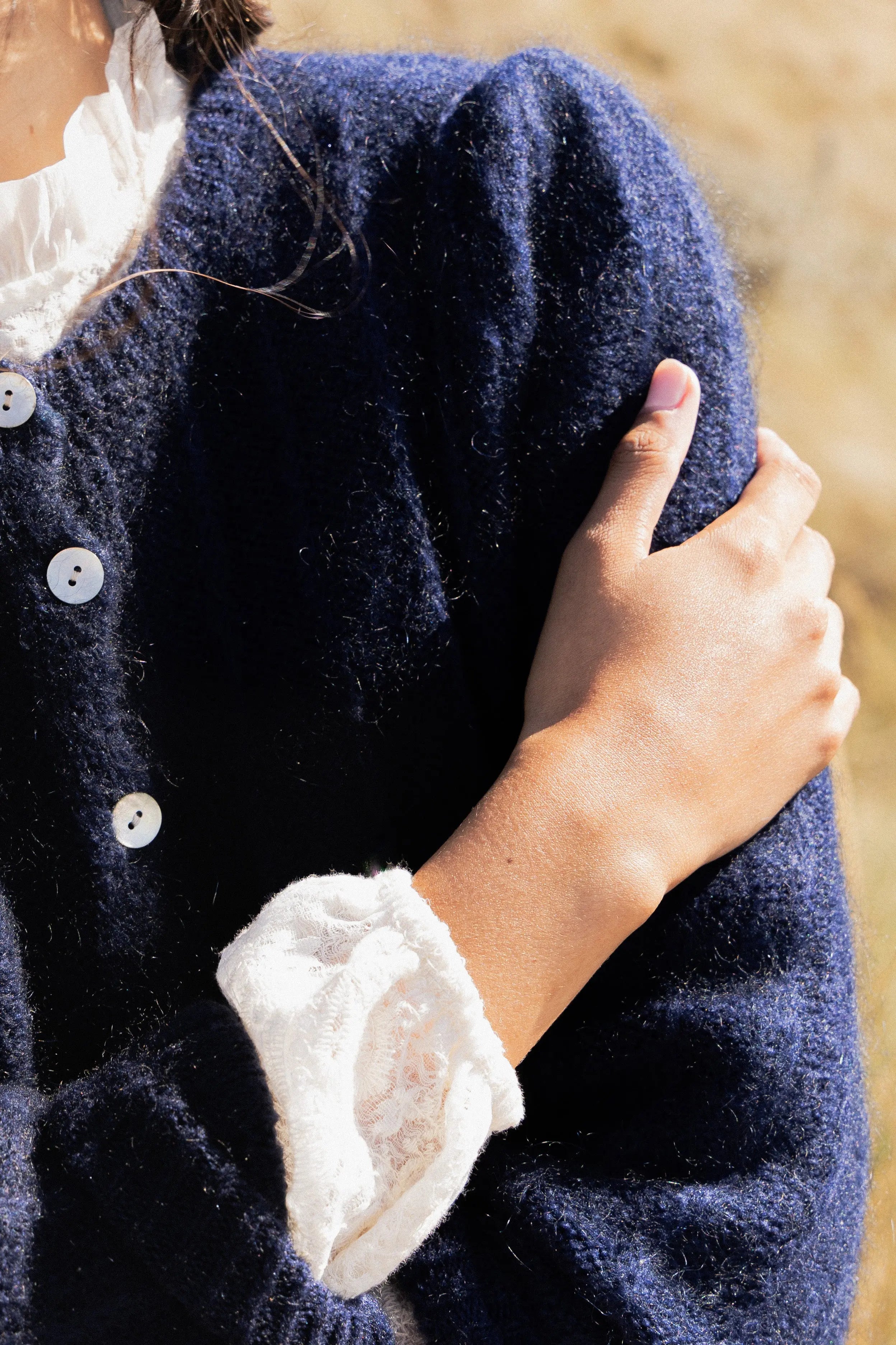 CARDIGAN EN MAILLE CLAIRE RDG