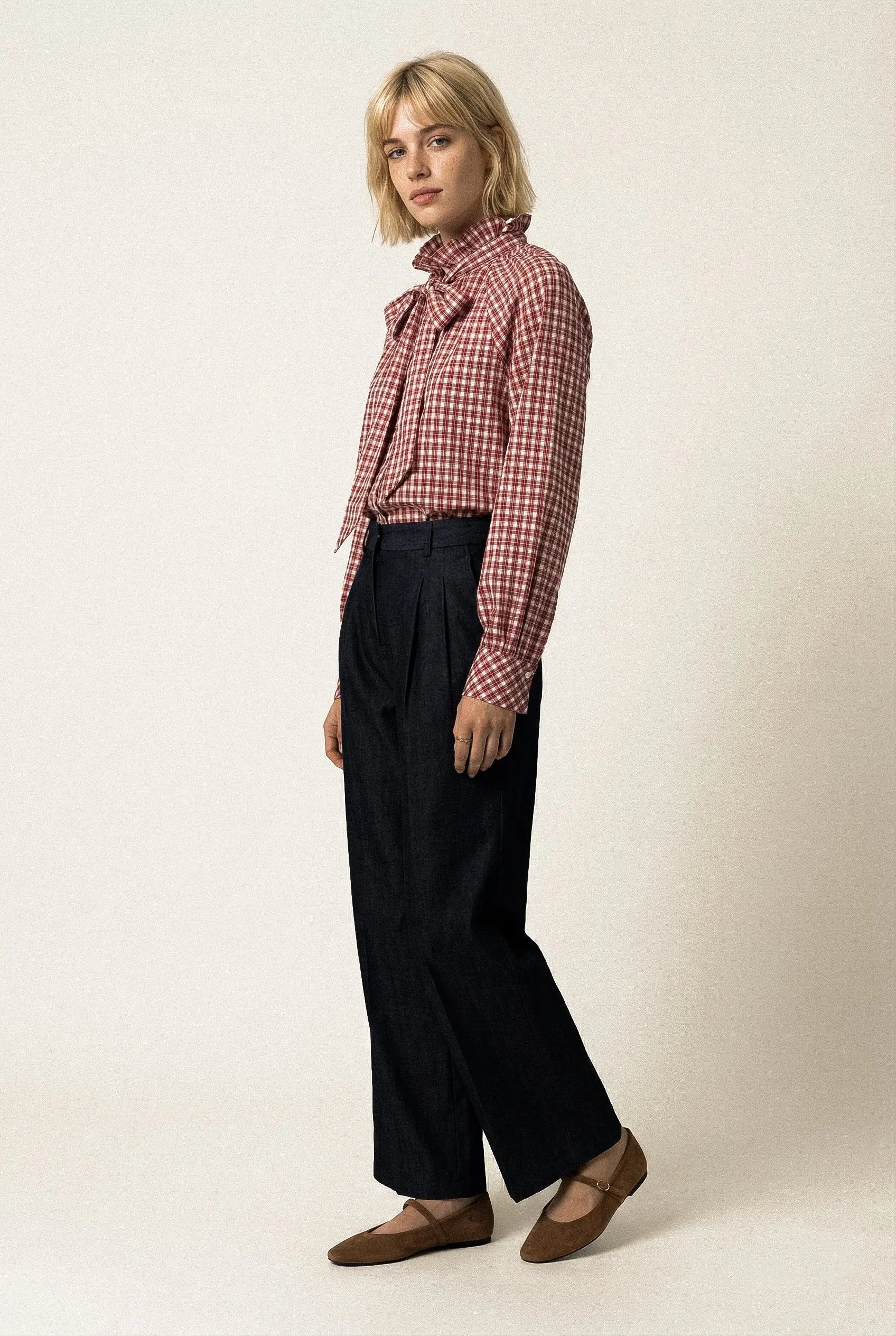 CHEMISE À NŒUD JULIETTE Not specified