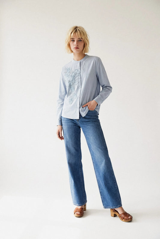 CHEMISE BRODÉE INÈS