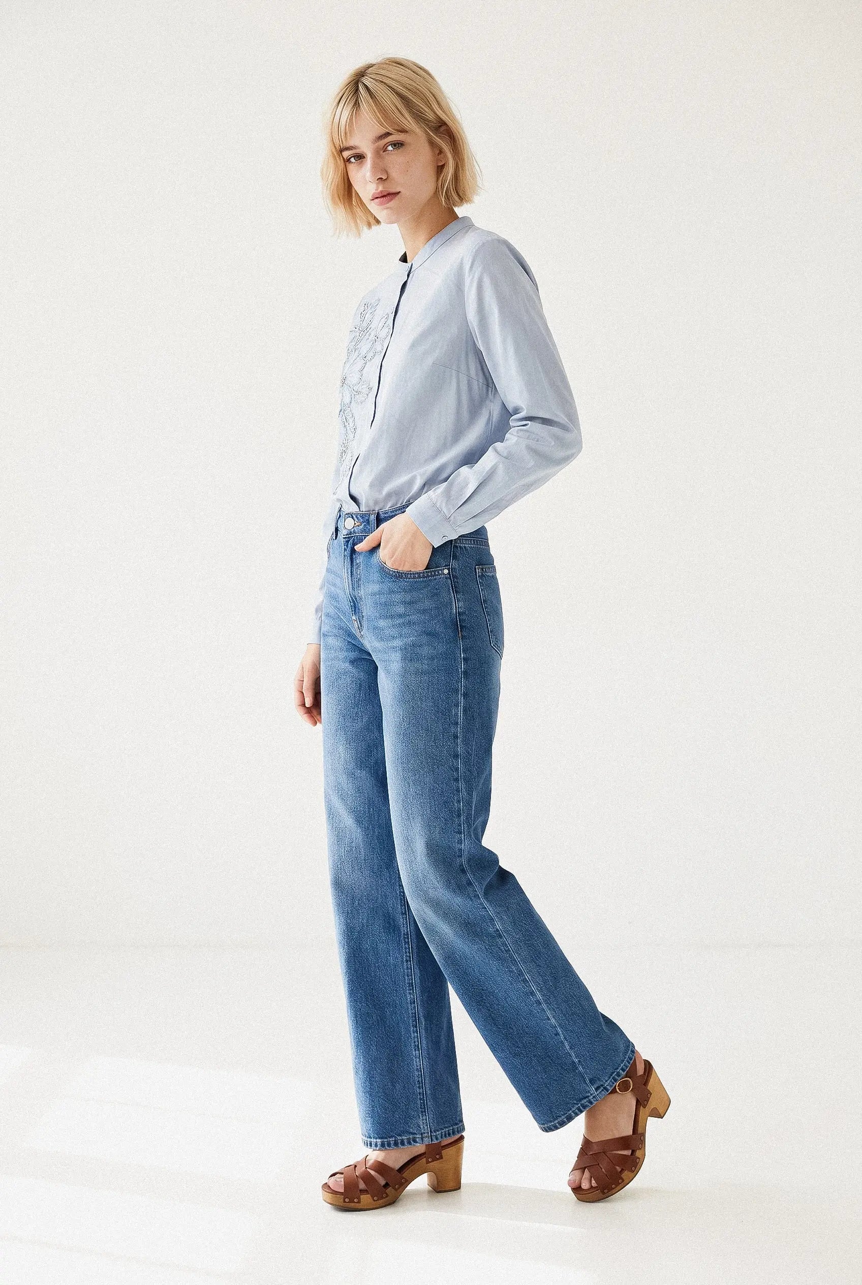 CHEMISE BRODÉE INÈS