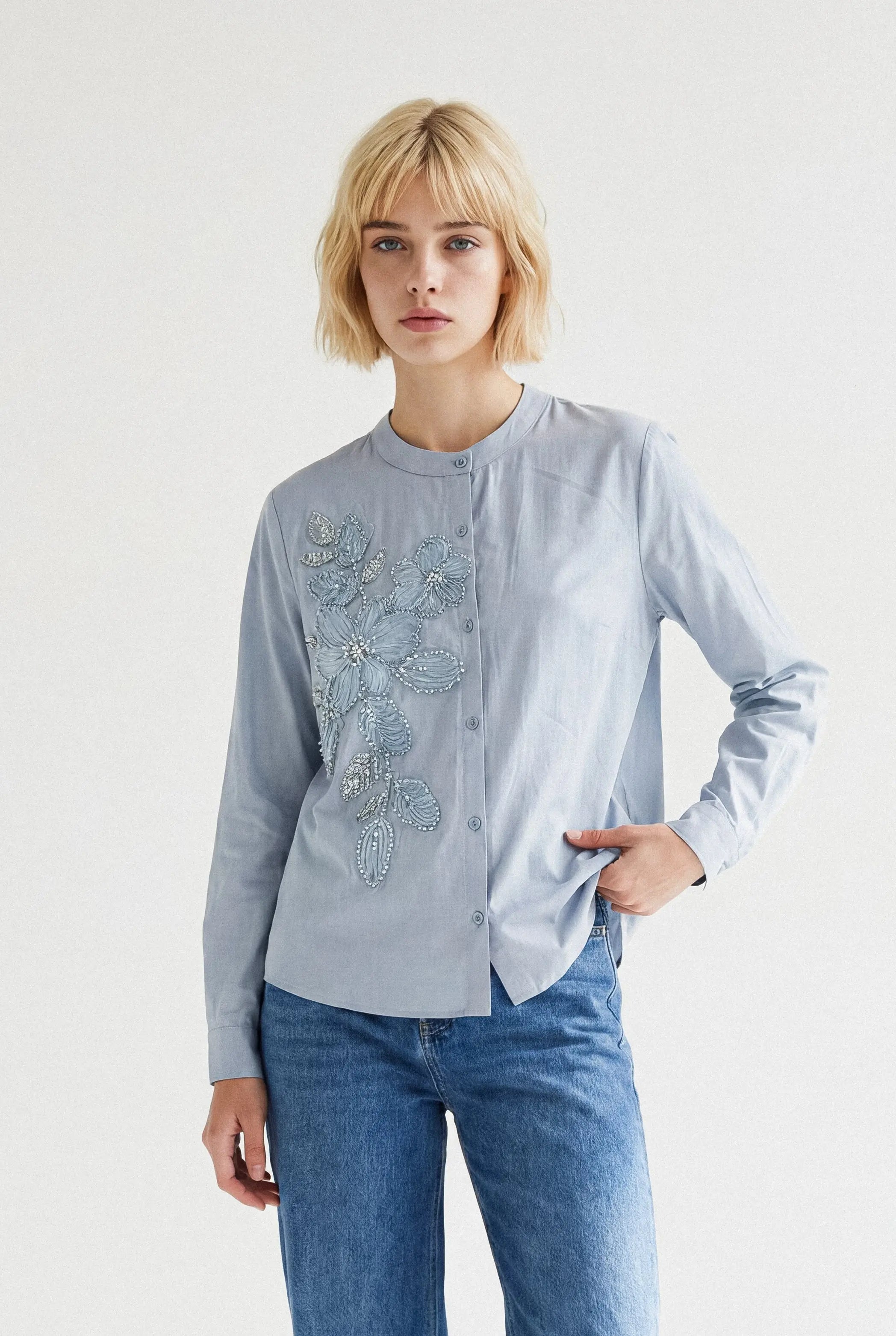 CHEMISE BRODÉE INÈS