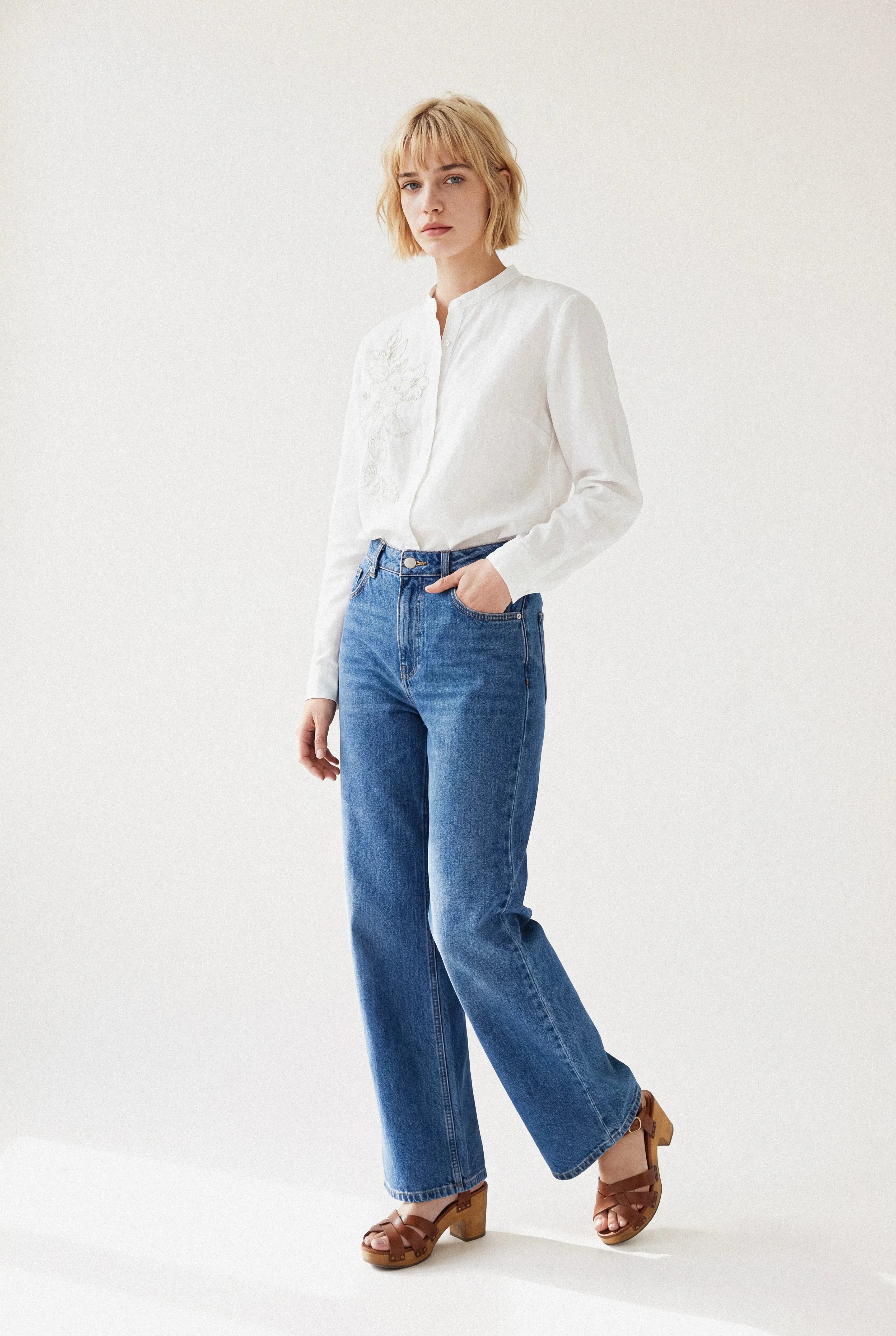 CHEMISE BRODÉE INÈS