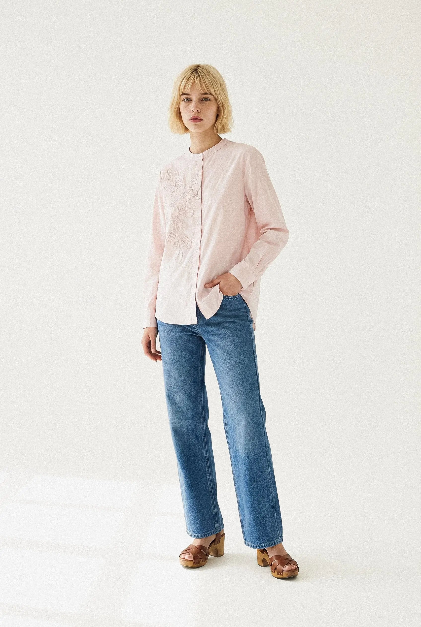 CHEMISE BRODÉE INÈS