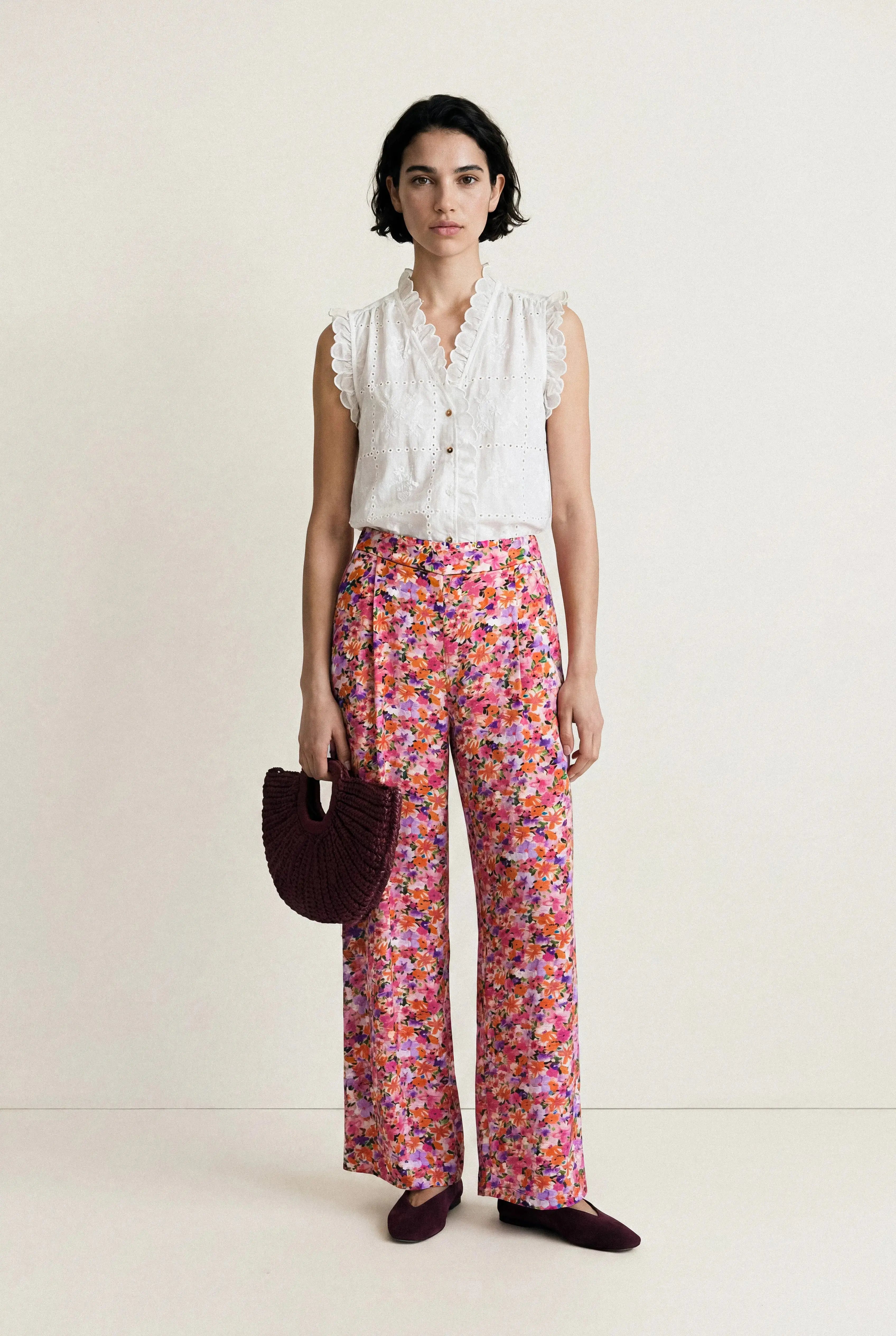 CHEMISE BRODÉE SÉRAPHINE BELLA STAGIONE