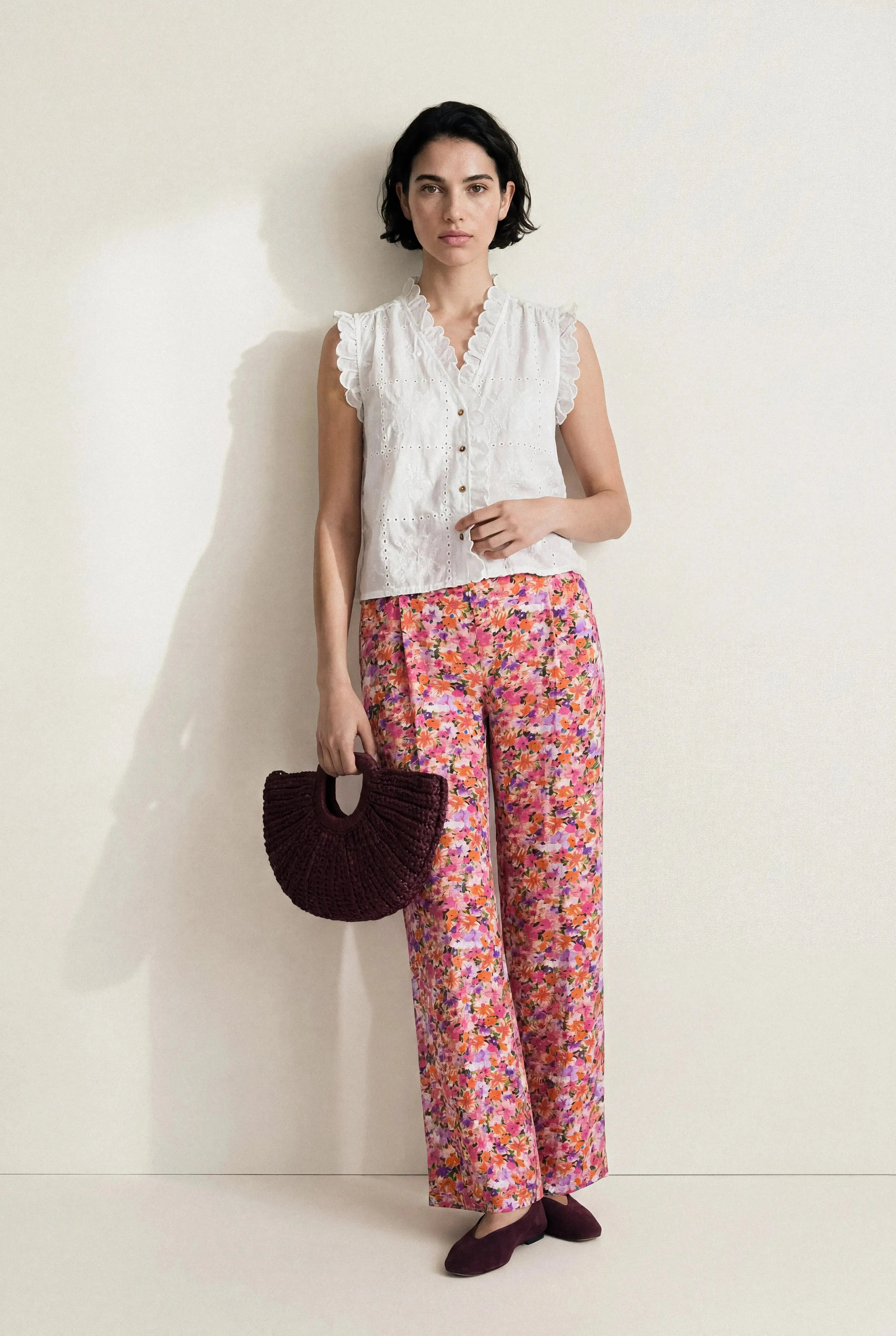 CHEMISE BRODÉE SÉRAPHINE BELLA STAGIONE