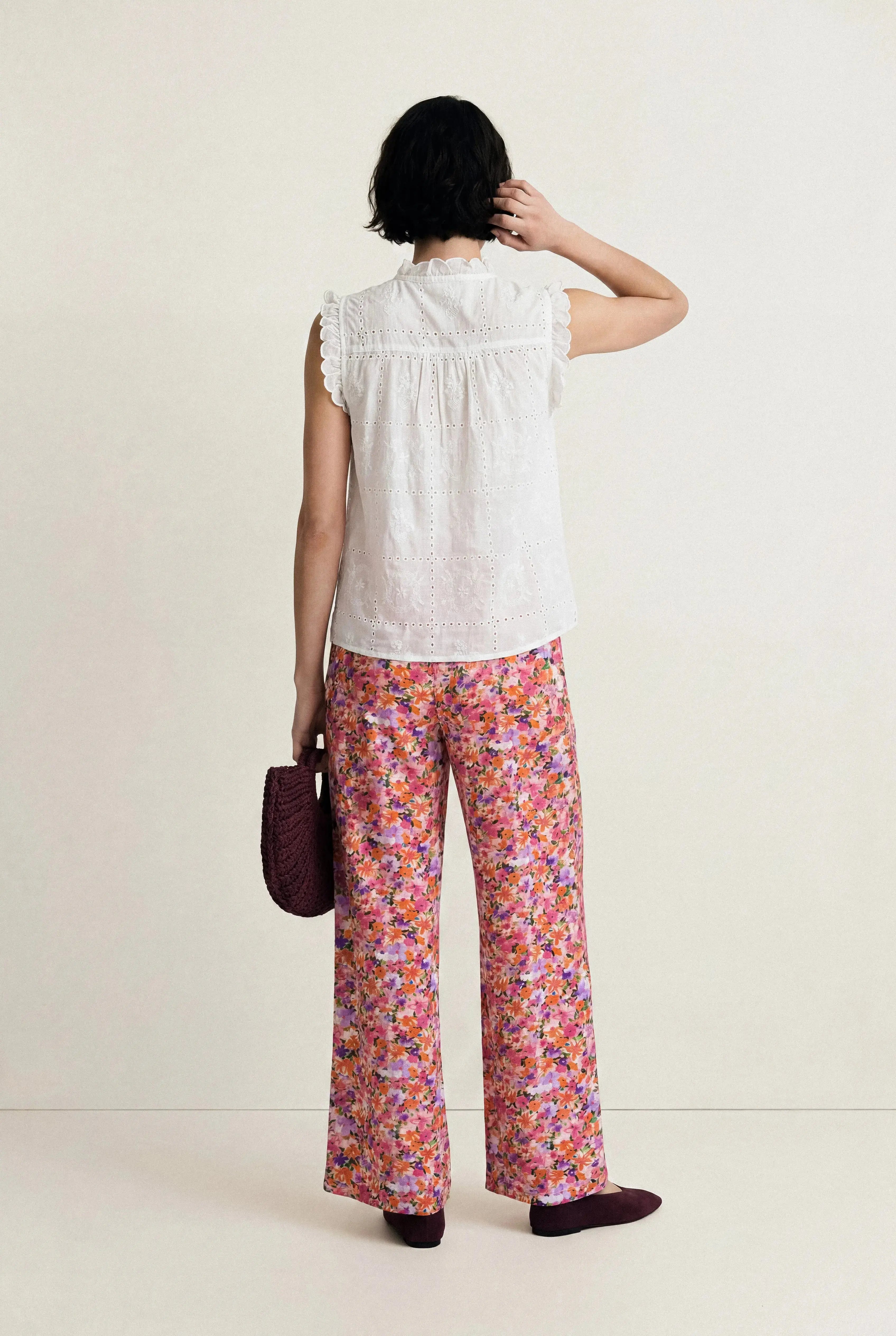 CHEMISE BRODÉE SÉRAPHINE BELLA STAGIONE