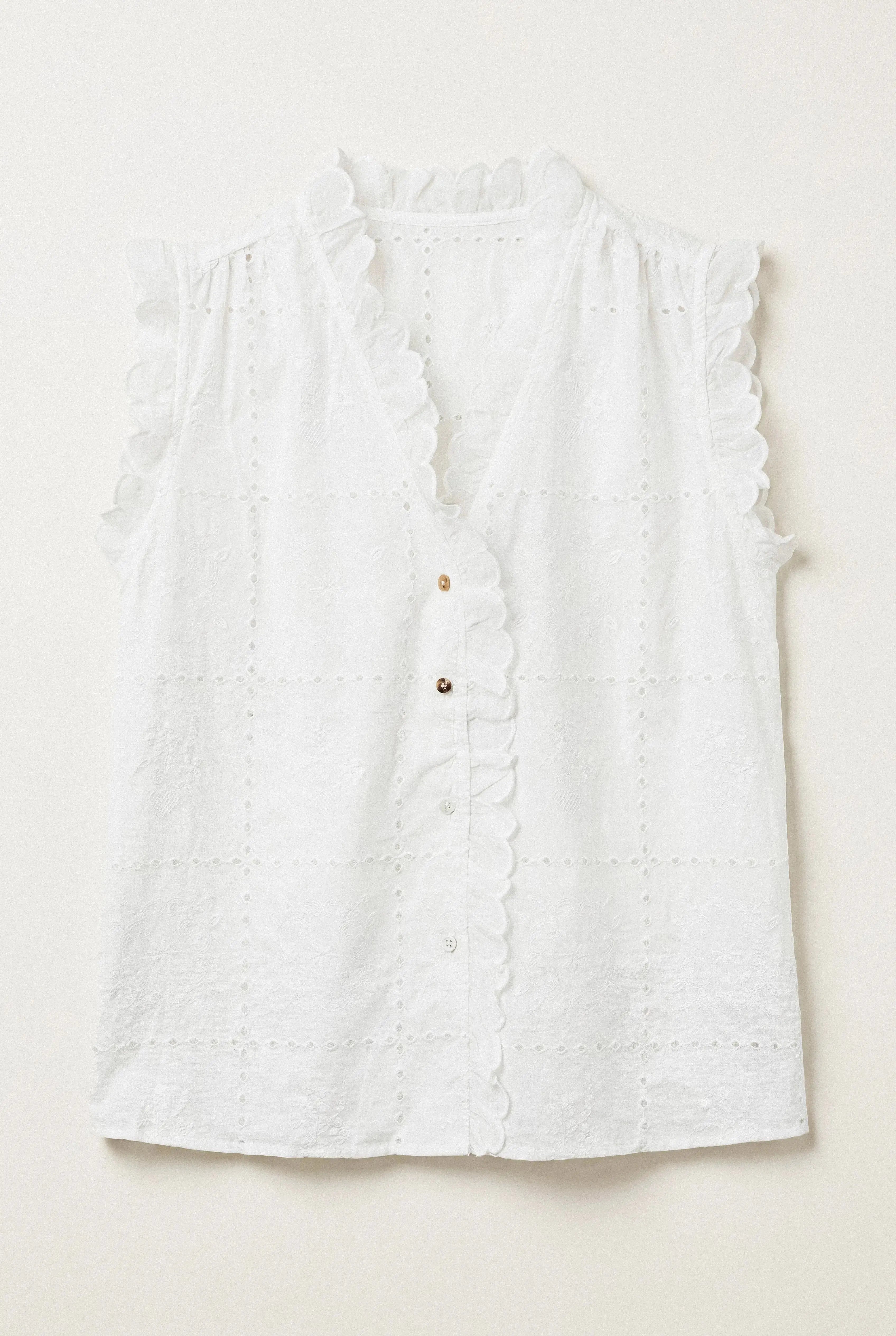 CHEMISE BRODÉE SÉRAPHINE BELLA STAGIONE