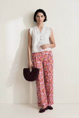 CHEMISE BRODÉE SÉRAPHINE