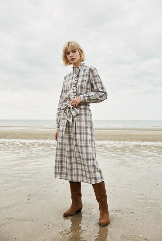 CHEMISIER À CARREAUX AGATHE Not specified