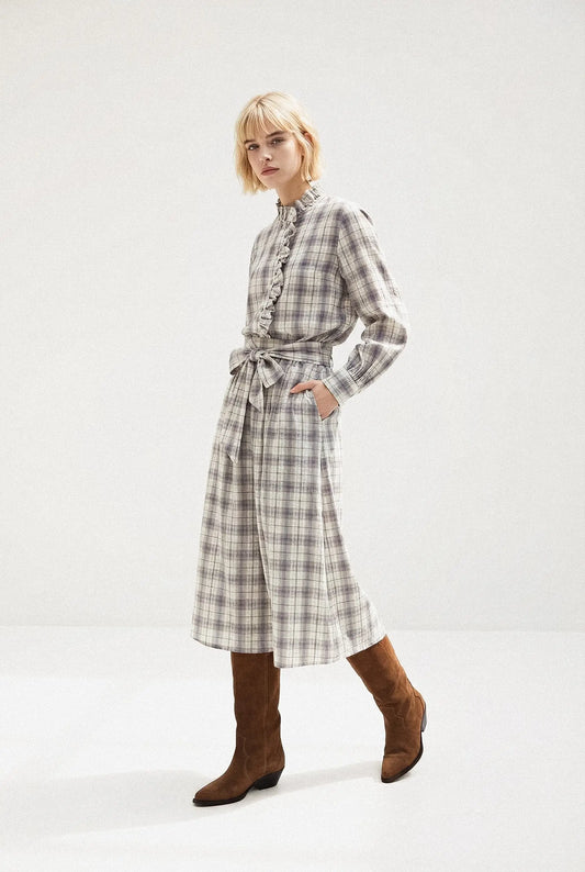 CHEMISIER À CARREAUX ROMANE Not specified