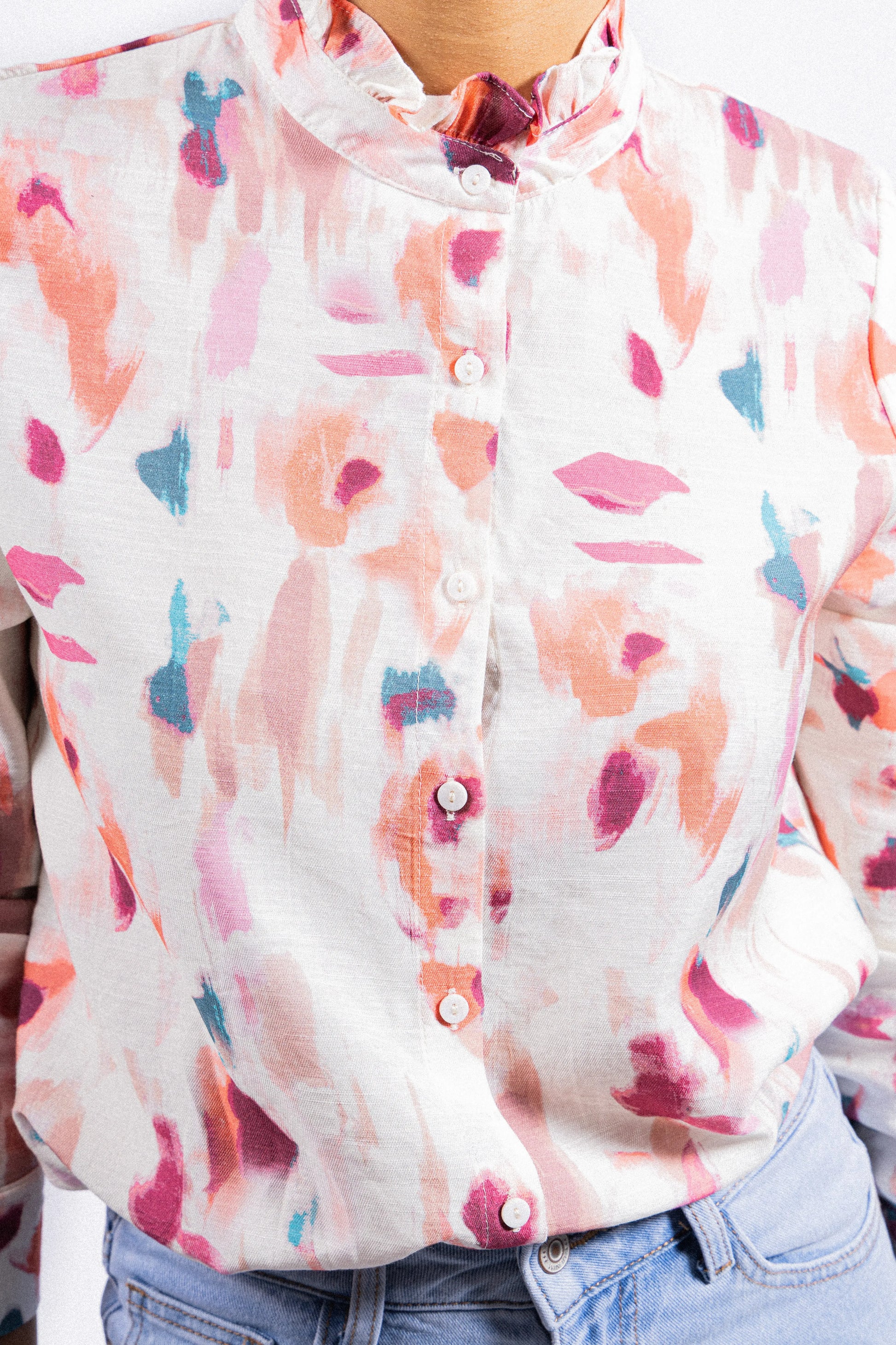 CHEMISIER VISCOSE CORALIE RDG