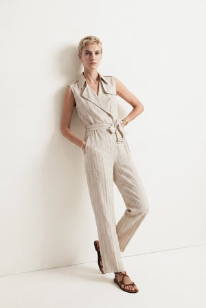 LOUISON TRENCH JUMPSUIT