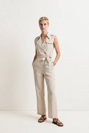 LOUISON TRENCH JUMPSUIT
