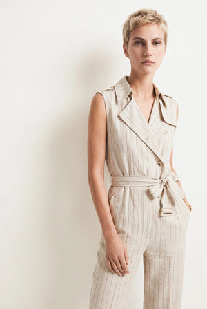 LOUISON TRENCH JUMPSUIT