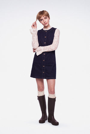 Robe Jeannine, robe courte