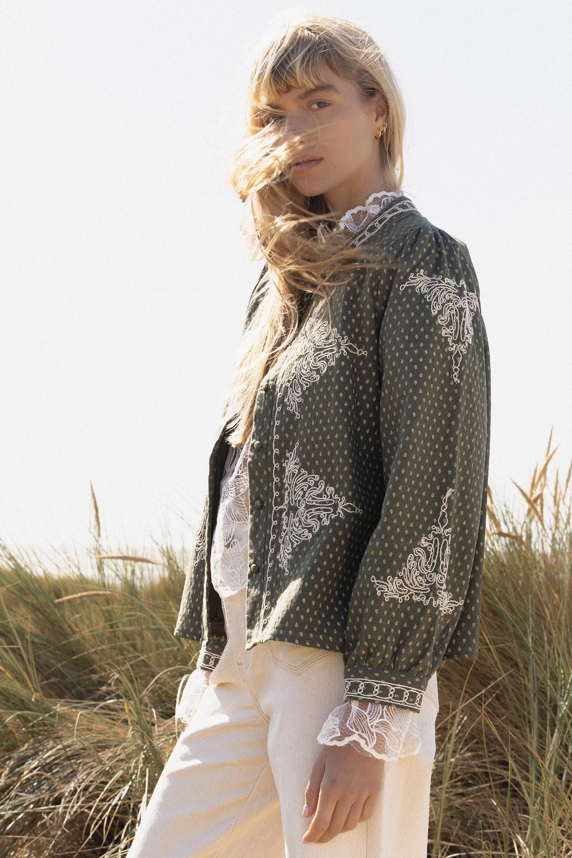GILET BRODÉ LINA Not specified