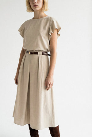 JUPE LONGUE TRAPÈZE ÉLISE Not specified