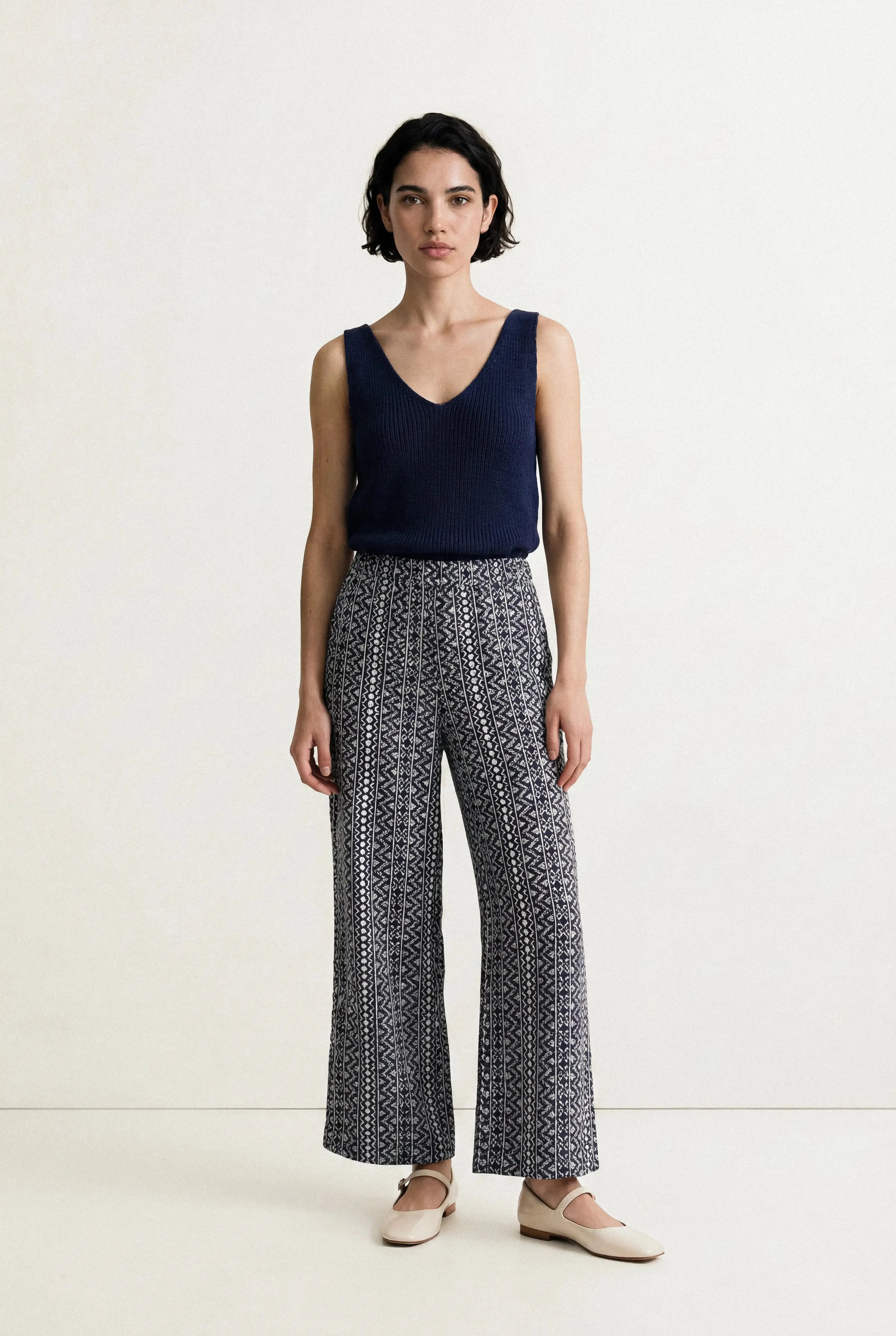 PANTALON IMPRIMÉ ADÈLE Not specified