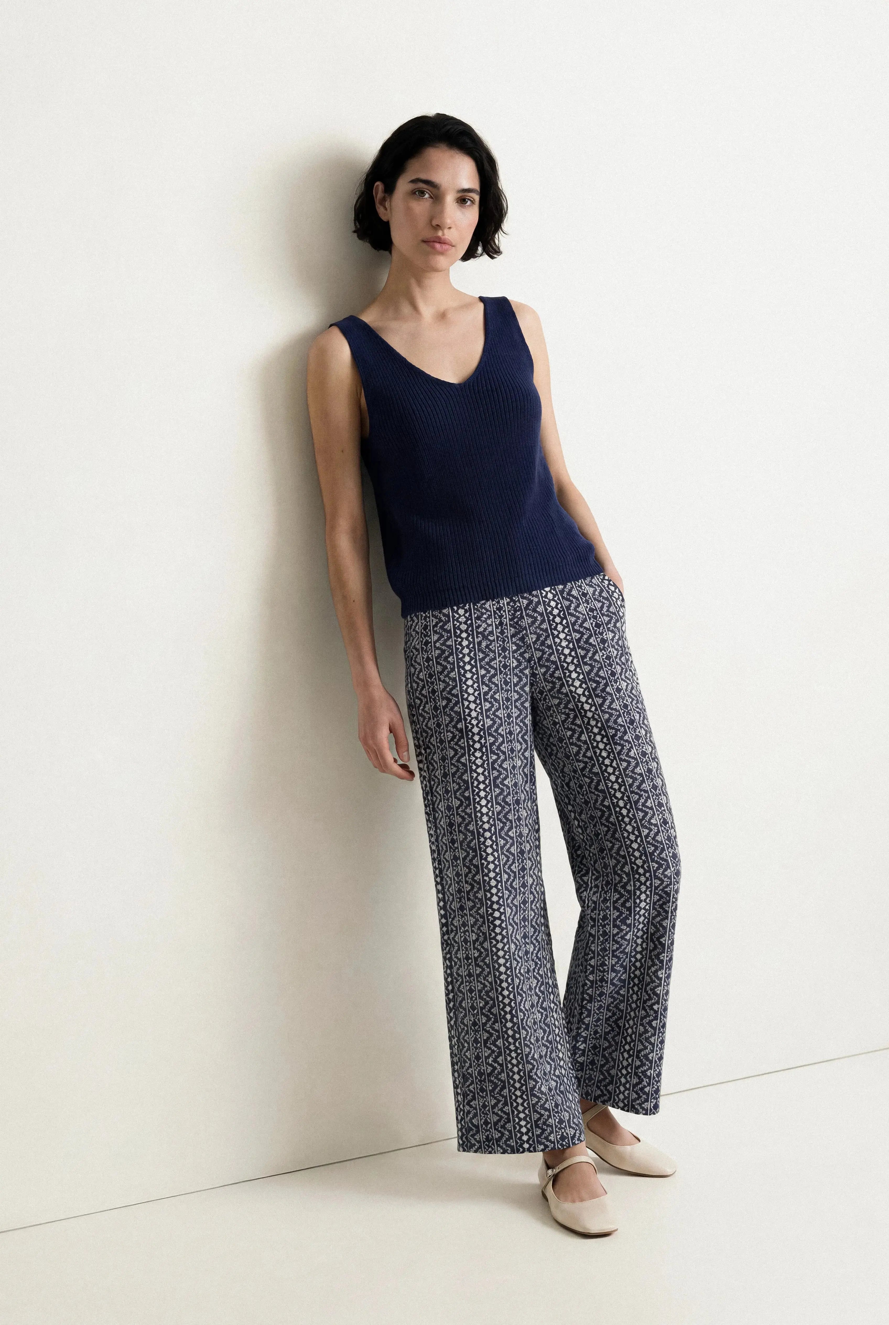 PANTALON IMPRIMÉ ADÈLE Not specified