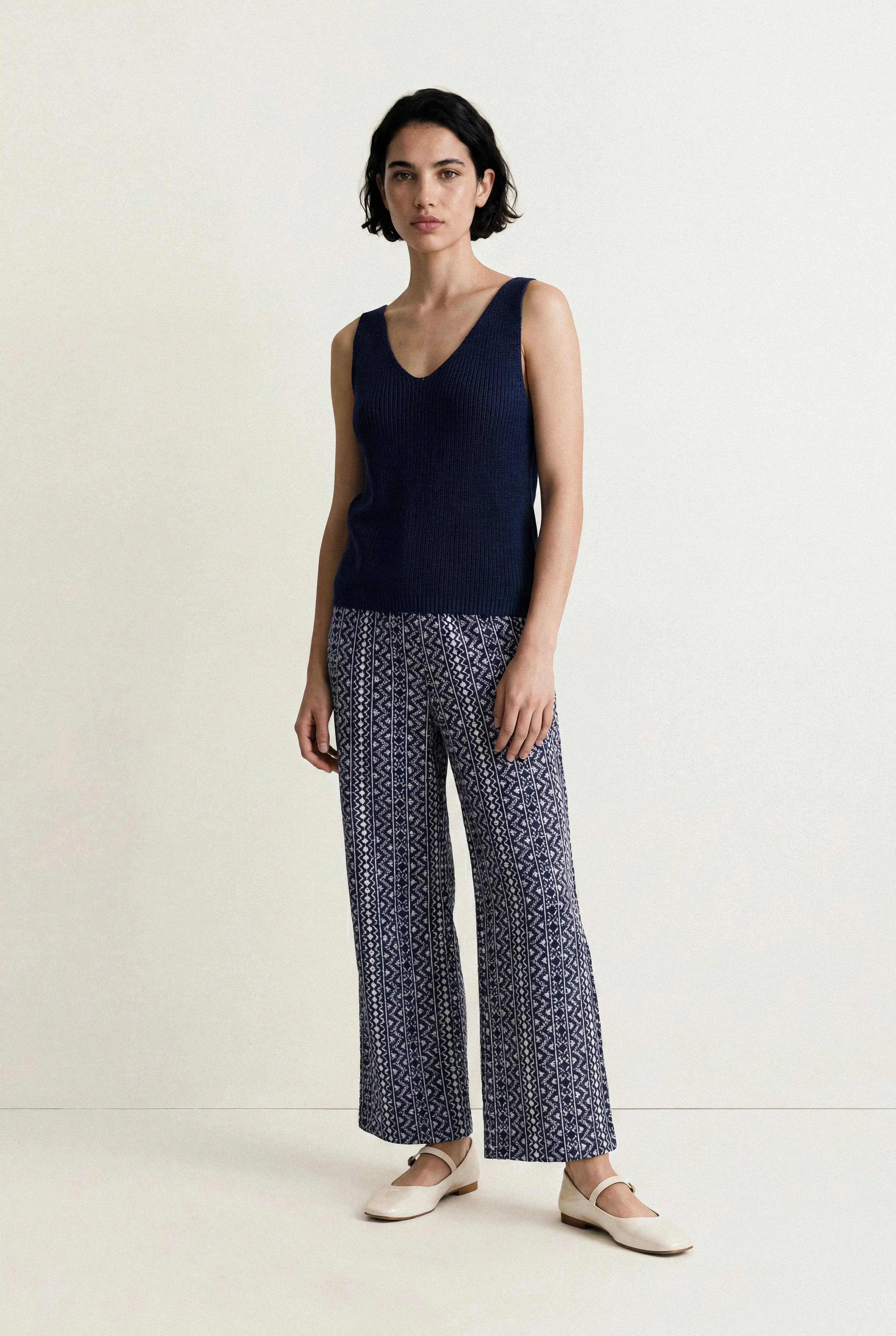 PANTALON IMPRIMÉ ADÈLE Not specified