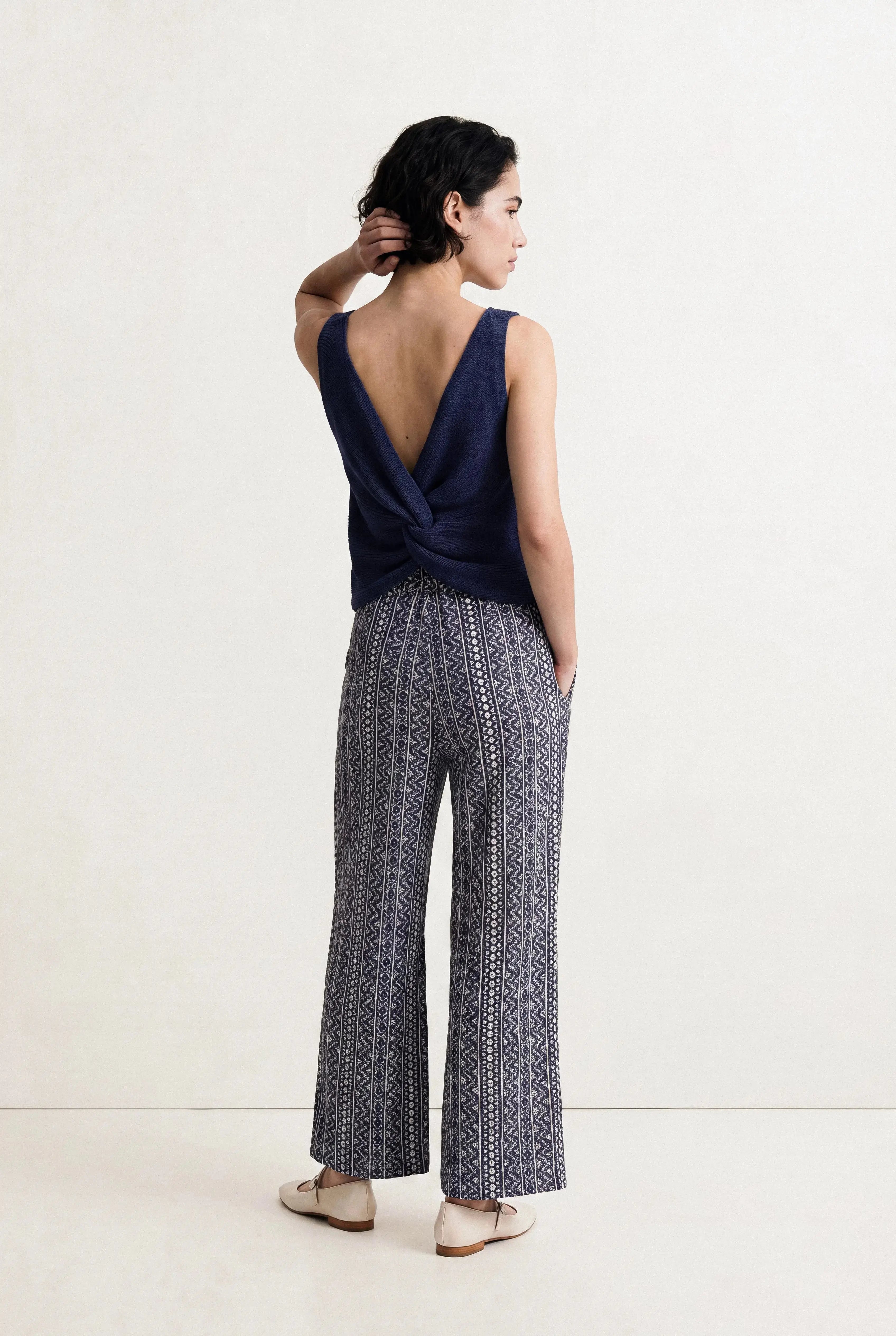 PANTALON IMPRIMÉ ADÈLE Not specified
