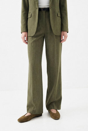 PANTALON LARGE CHEVRON MAËLLE Not specified