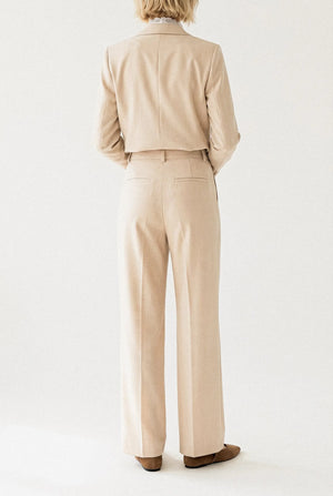 PANTALON LARGE CHEVRON MAËLLE Not specified