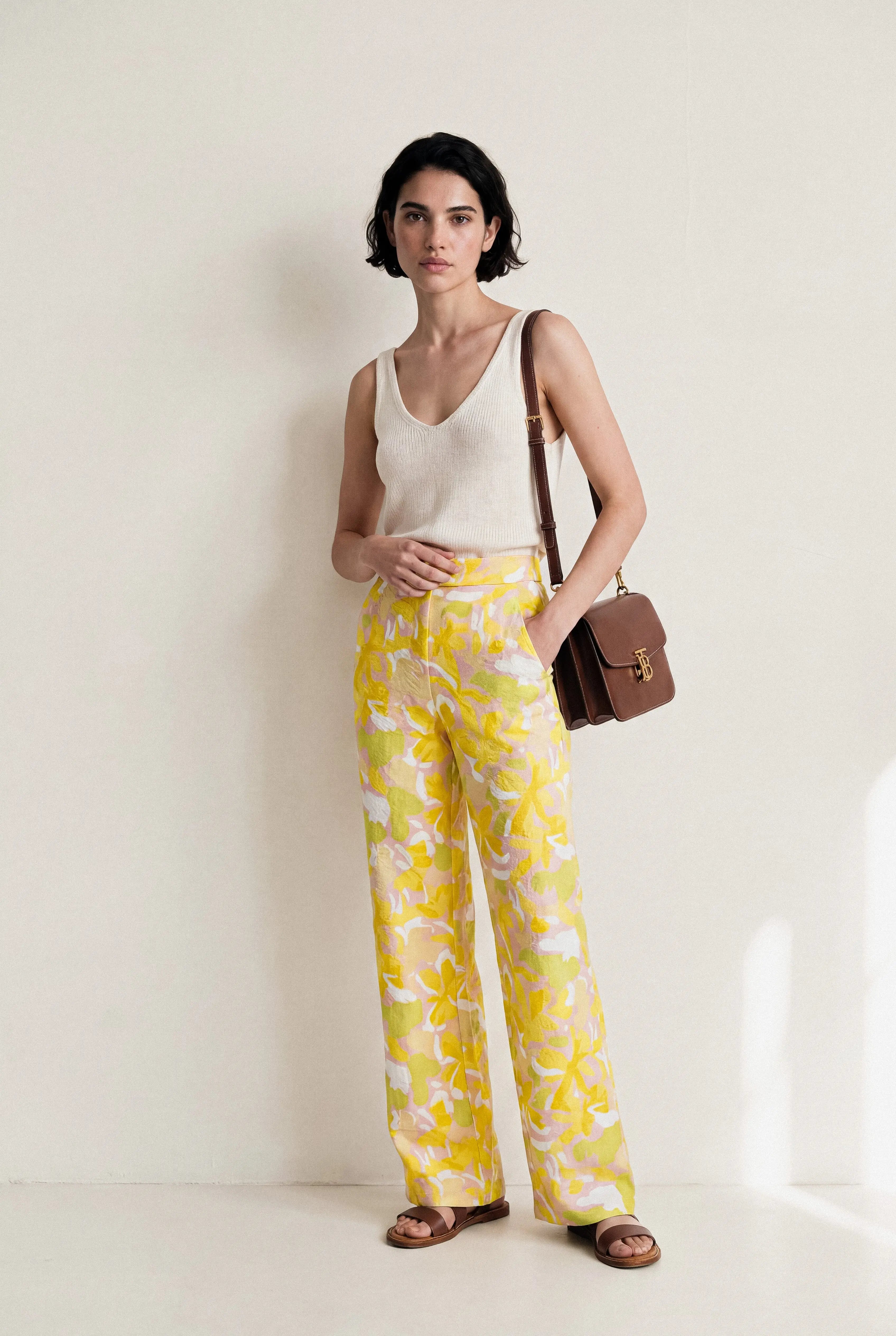 PANTALON LARGE ROSEMONDE