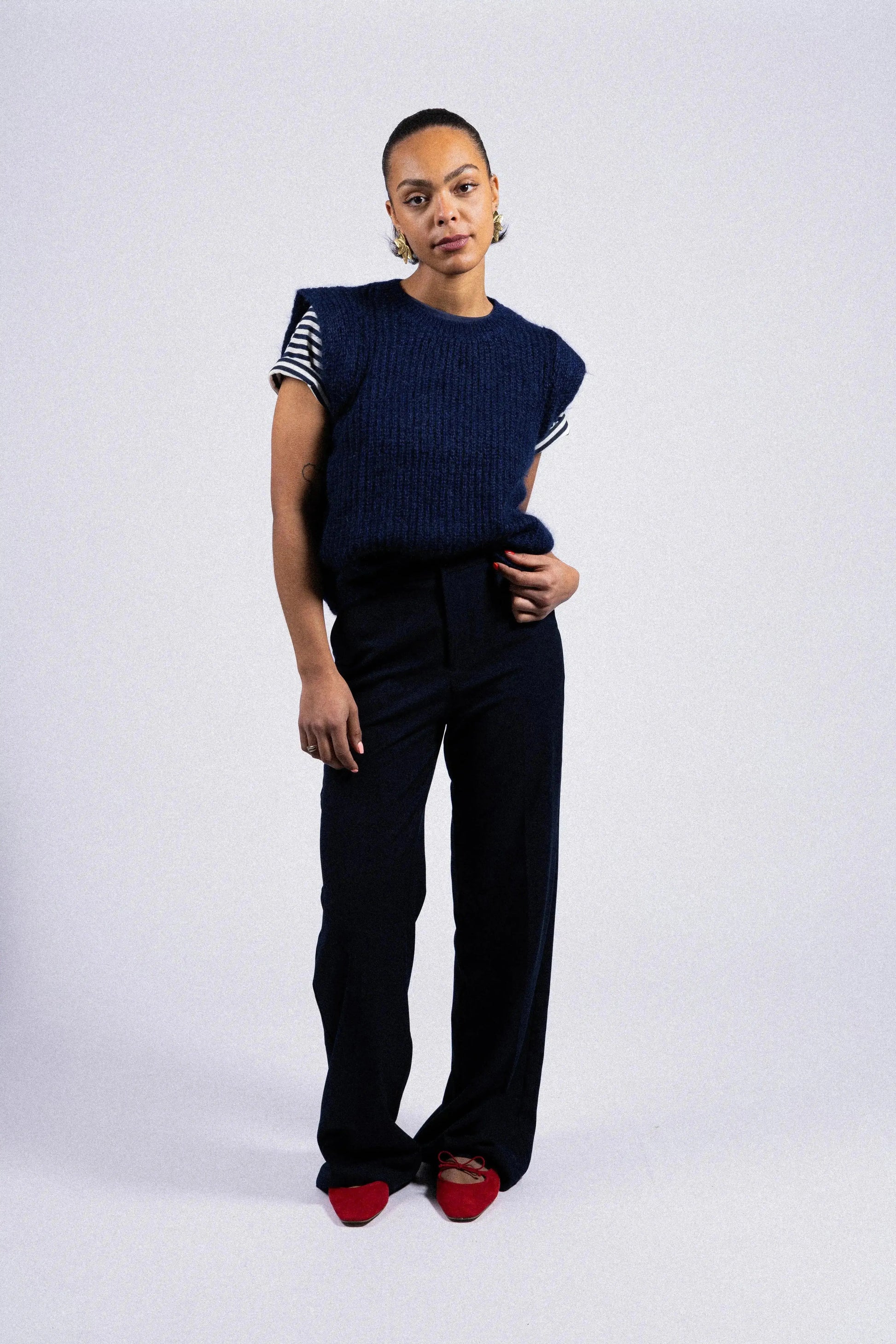 Pull sans manche RDG