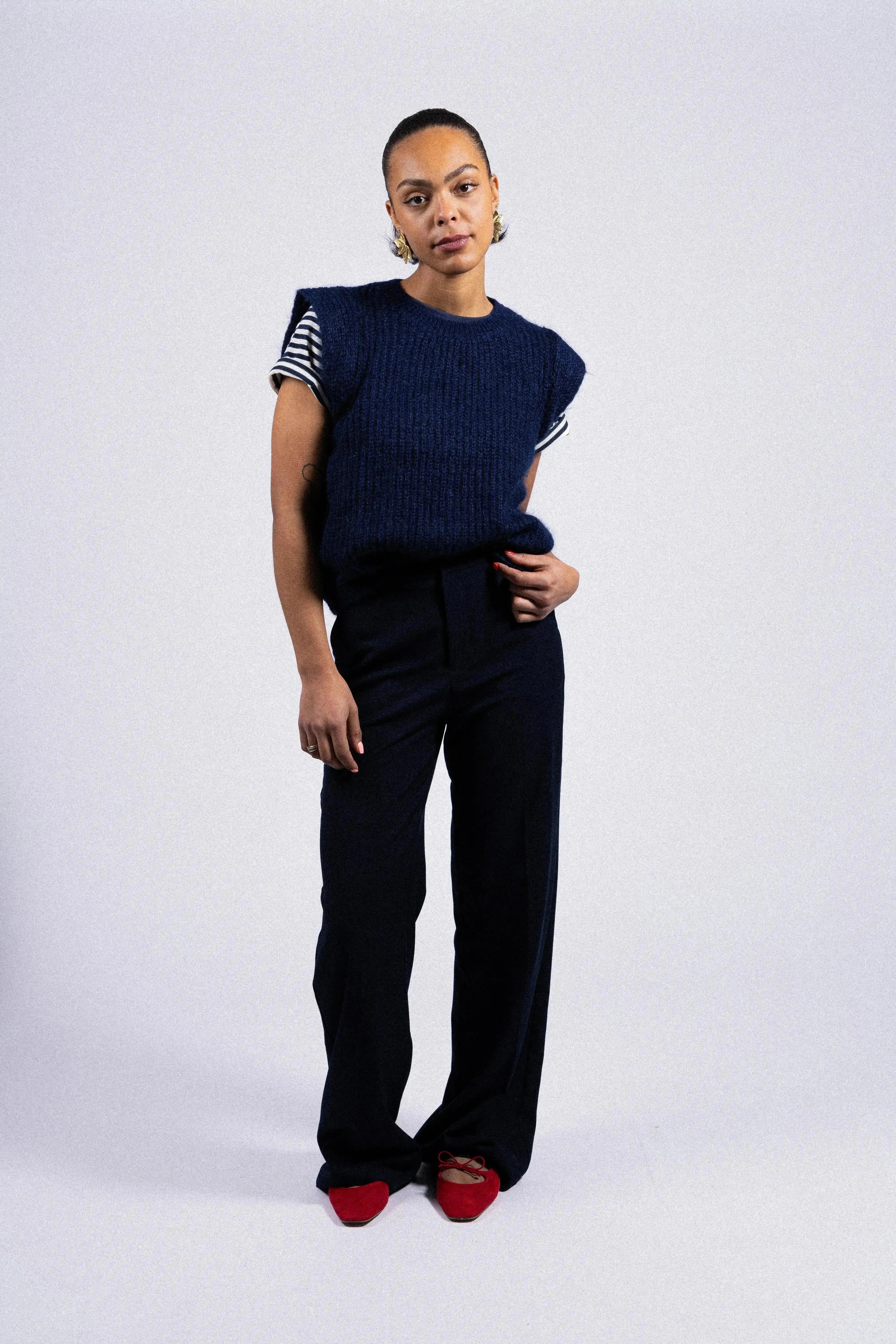 Pull sans manche RDG