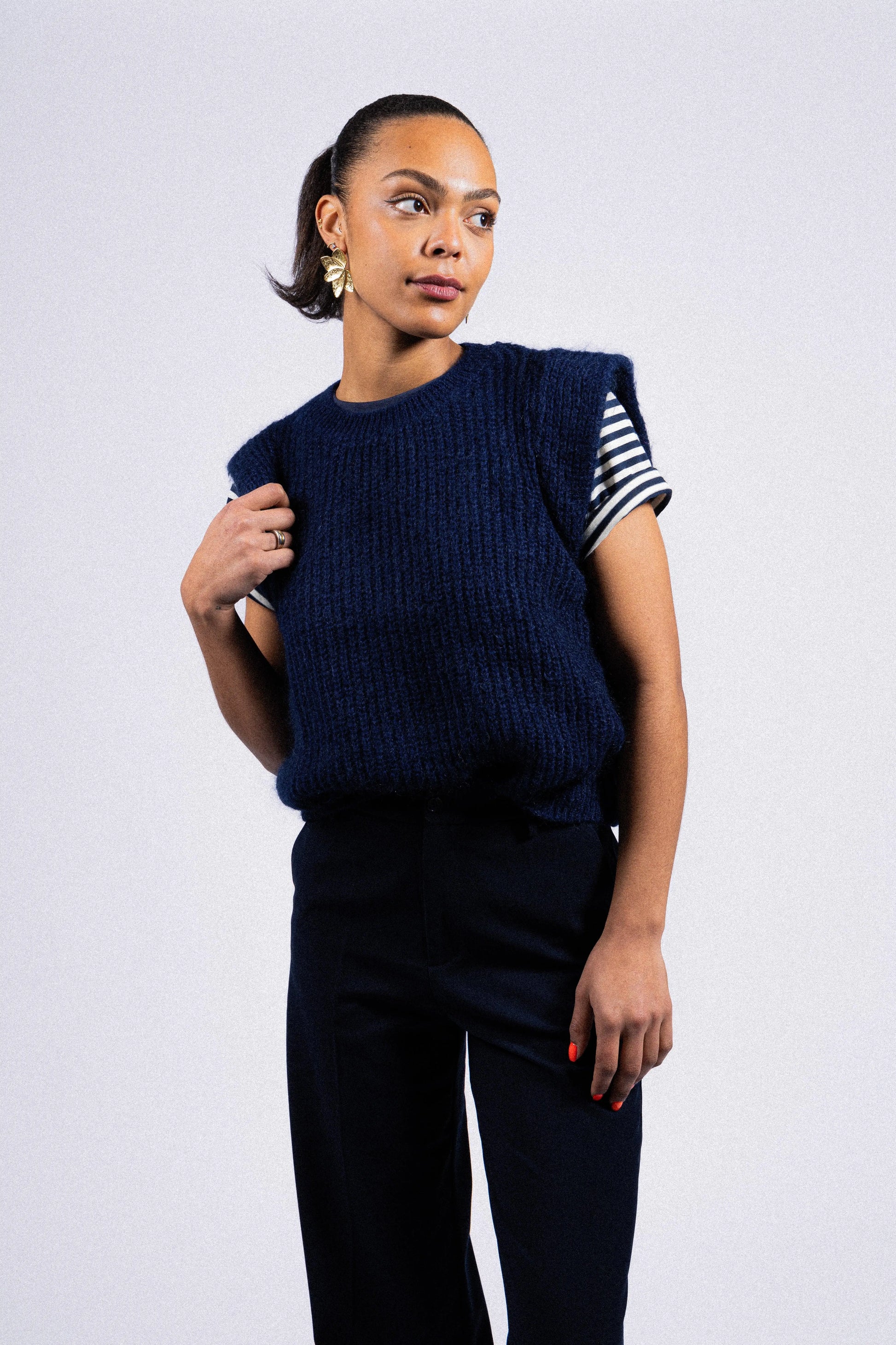 Pull sans manche RDG