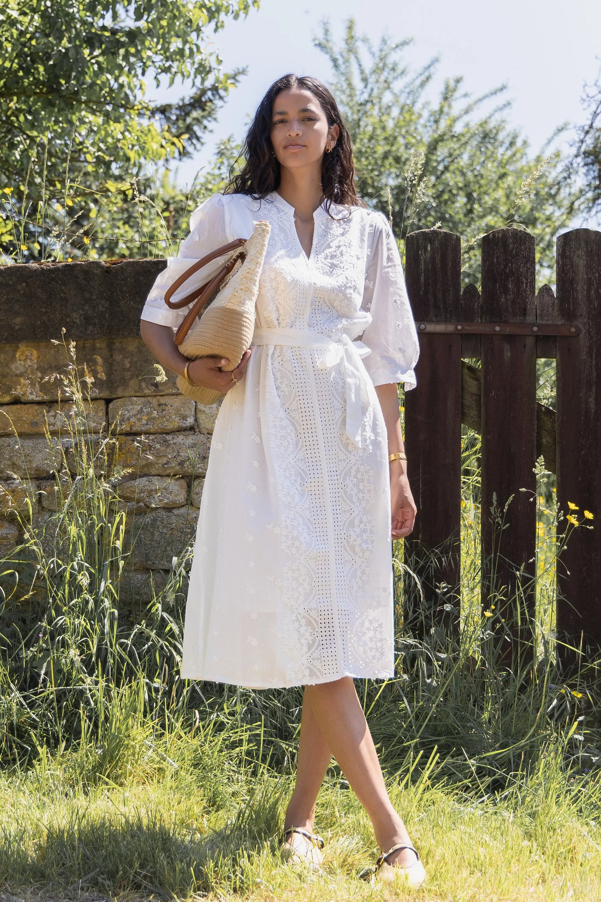 ROBE BLANCHE ÉLINA RDG