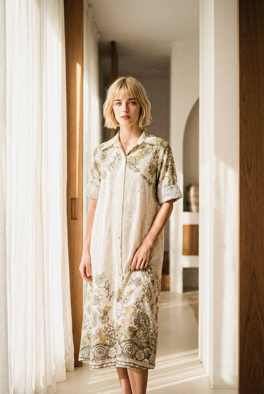 ROBE BRODERIE FLEURIE CLAIRE Not specified