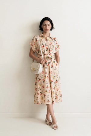 ROBE CHEMISE FLEURIE ODETTE