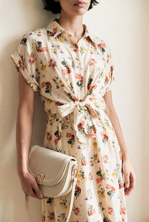 ROBE CHEMISE FLEURIE ODETTE