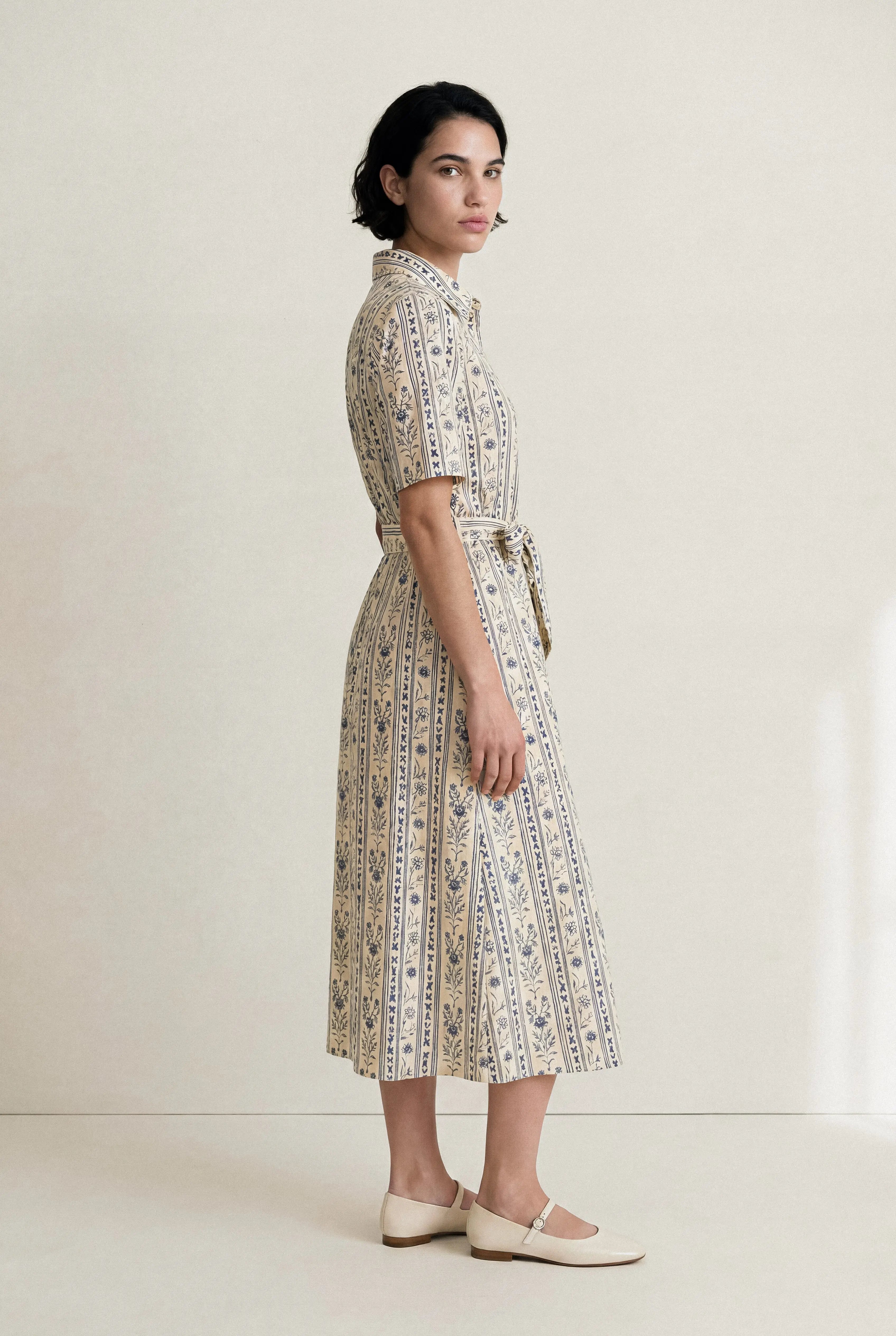 ROBE CHEMISE IMPRIMÉE VALENTINE