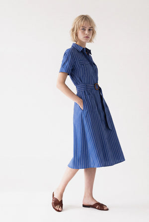 ROBE CHEMISE RAYÉE ERA