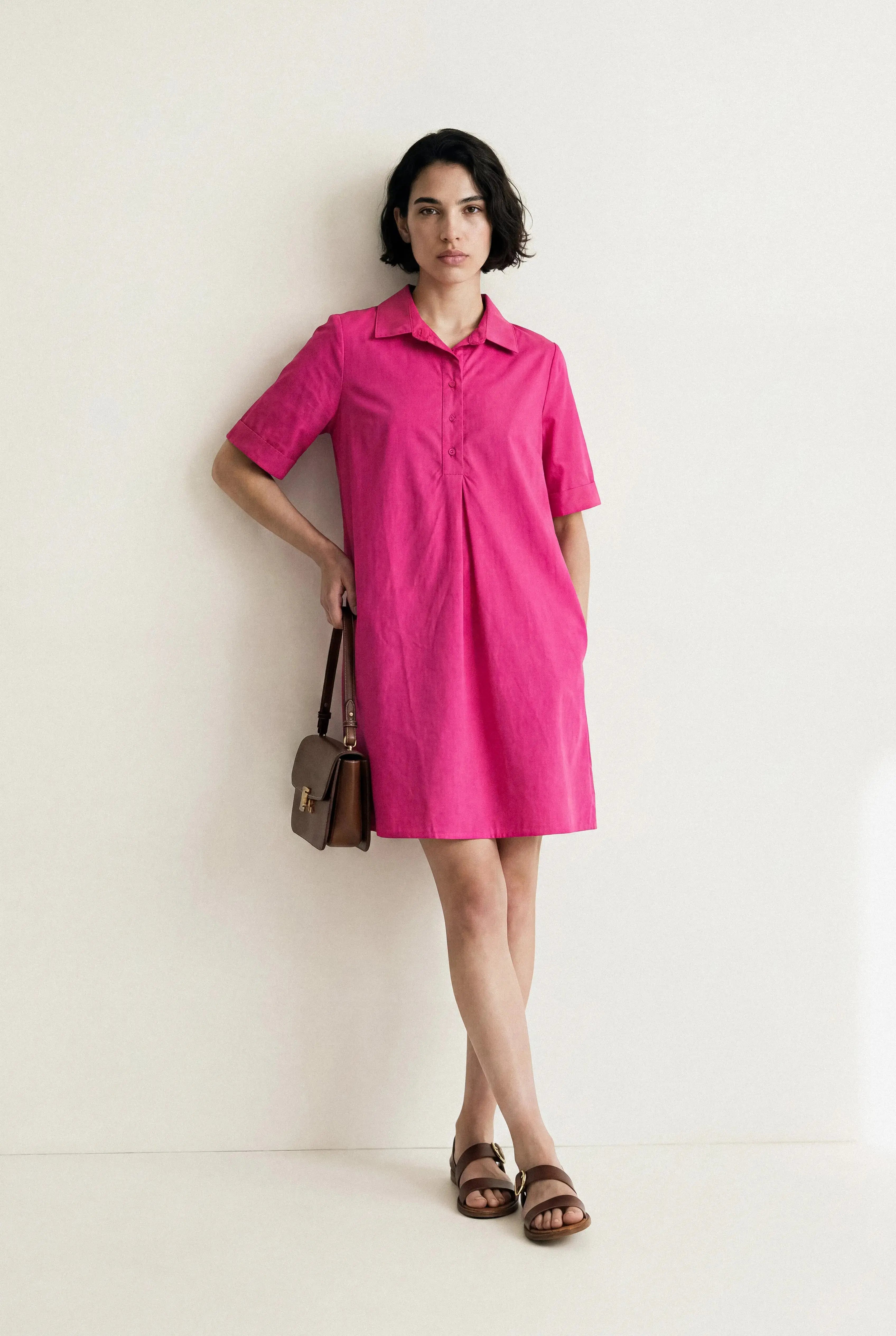 ROBE COTON GLACÉ ROSELINE BELLA STAGIONE