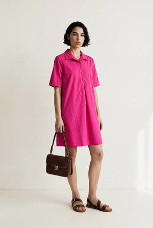 ROBE COTON GLACÉ ROSELINE