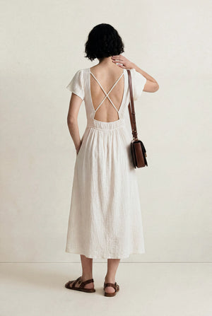 ROBE COURTE DOS NU MADDY