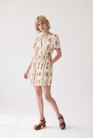 ROBE COURTE FLORE