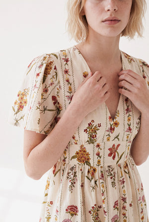 ROBE COURTE FLORE
