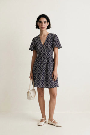 ROBE COURTE IMPRIMÉE MAÏA