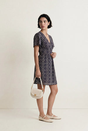 ROBE COURTE IMPRIMÉE MAÏA